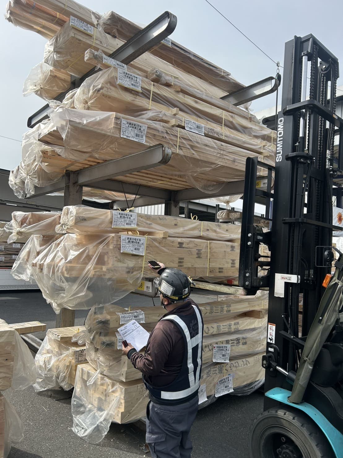 物流センターの様子