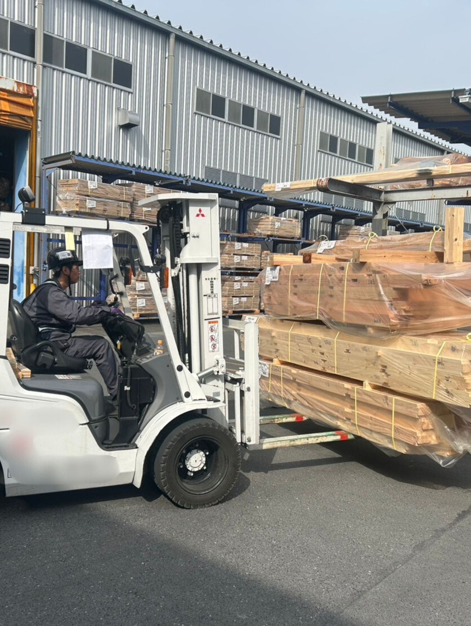 フォークリフト作業